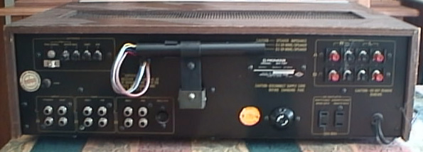 Pioneer SX-737 Rear