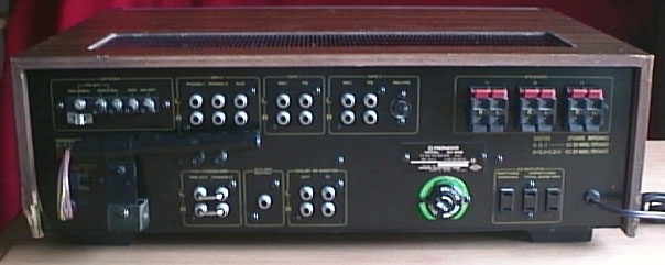 Pioneer SX-838 Rear