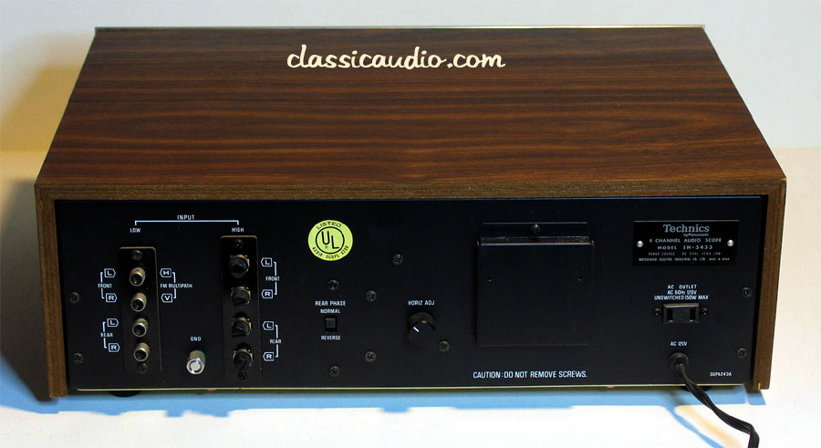 Audio scope technics sh-3433 - Photo, audio & vidéo